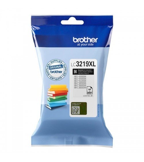 Cartucho de tinta original brother lc-3219 xl alta capacidad/ negro