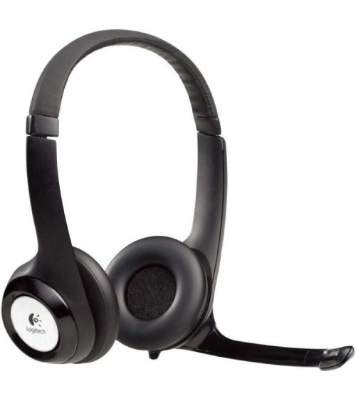 Auriculares logitech h390/ con micrófono/ usb/ negros