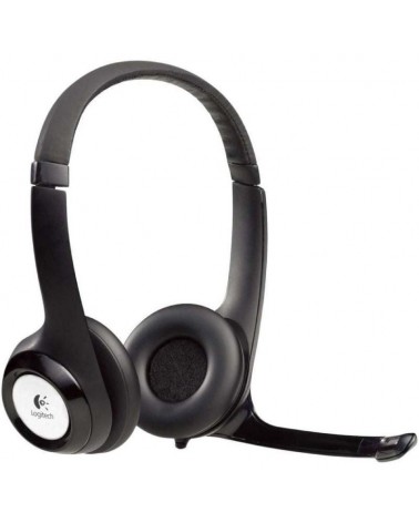 Auriculares logitech h390/ con micrófono/ usb/ negros