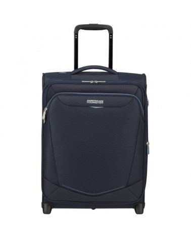 Maleta de cabina american tourister upright summerride 55cm/ 55x40x20cm/ 2 ruedas/ azul marino