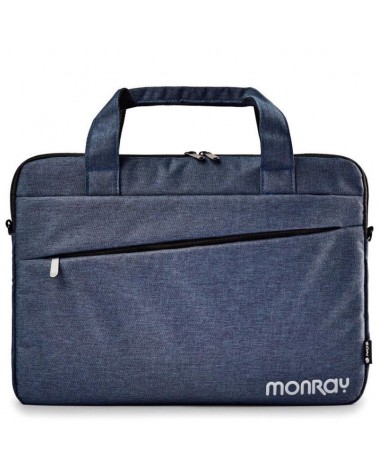 Maletín monray charter para portátiles hasta 15.6'/ azul