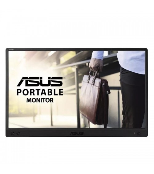 Monitor portátil asus zenscreen mb166c 15.6'/ full hd/ negro