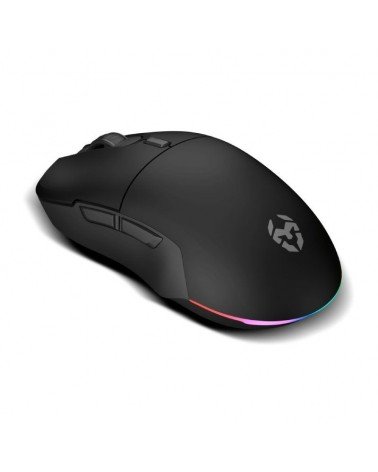 Ratón gaming inalámbrico krom komet/ batería recargable/ hasta 2400 dpi