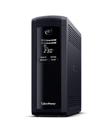 Sai línea interactiva cyberpower vp1600elcd/ 1600va-960w/ 5 salidas/ formato torre