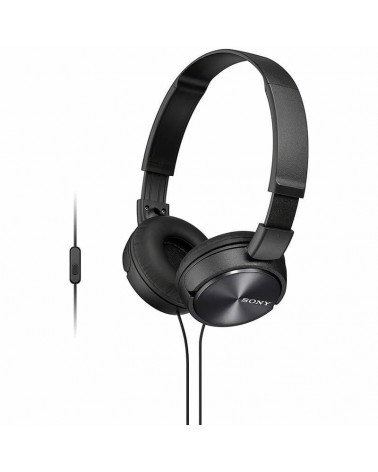 Auriculares sony mdrzx310apb/ con micrófono/ jack 3.5/ negros