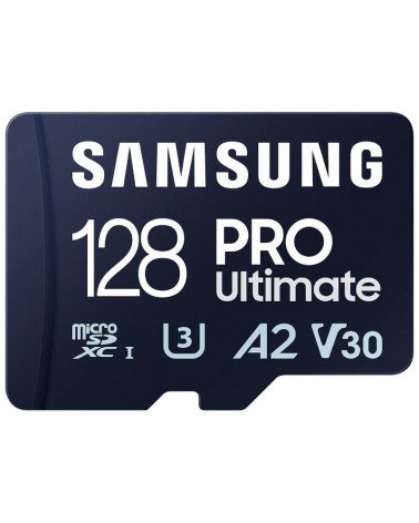 Tarjeta de memoria samsung pro ultimate 128gb microsd xc con adaptador/ clase 10/ 200mbs
