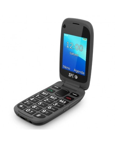 Teléfono móvil spc harmony 4g para personas mayores/ negro