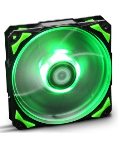 Ventilador nox h-fan green/ 12cm/ verde