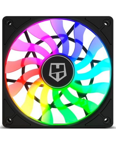 Ventilador nox slim fan/ 12cm/ argb