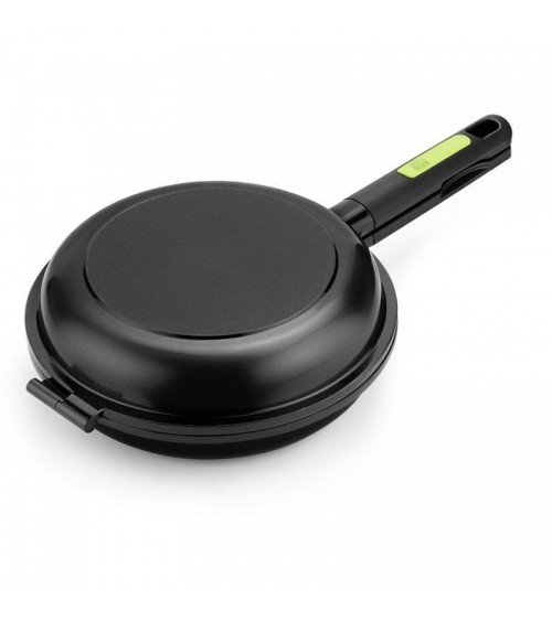 Sartén dupla para tortillas bra prior a121465/ ø24cm/ aluminio fundido/ apta para inducción