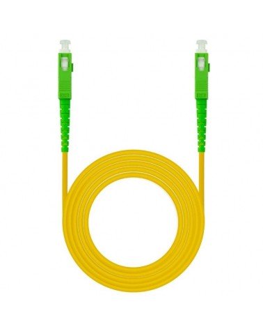 Cable de fibra óptica g657a2 nanocable 10.20.0010/ lszh/ 10m/ amarillo