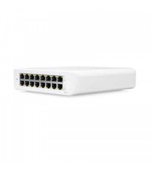 Switch ubiquiti unifi lite usw-lite-16-poe 16 puertos/ rj45 10/100/1000 poe