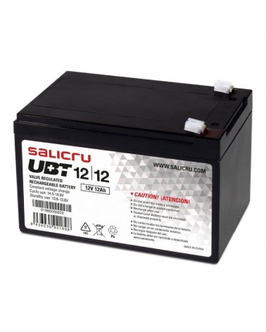 Batería salicru ubt 12/12 compatible con sai salicru según especificaciones
