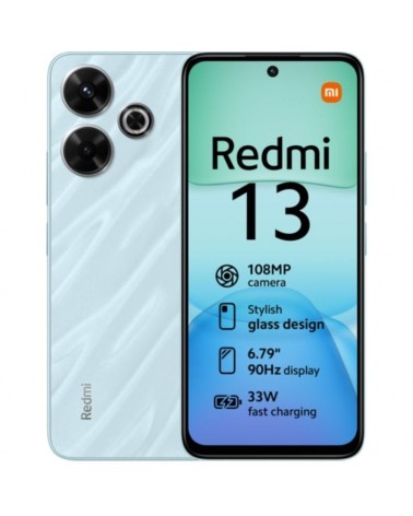 Smartphone xiaomi redmi 13 8gb/ 256gb/ 6.79'/ azul océano