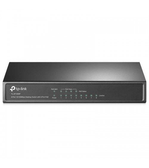 Switch tp-link sf1008p 8 puertos/ rj-45 10/100 poe