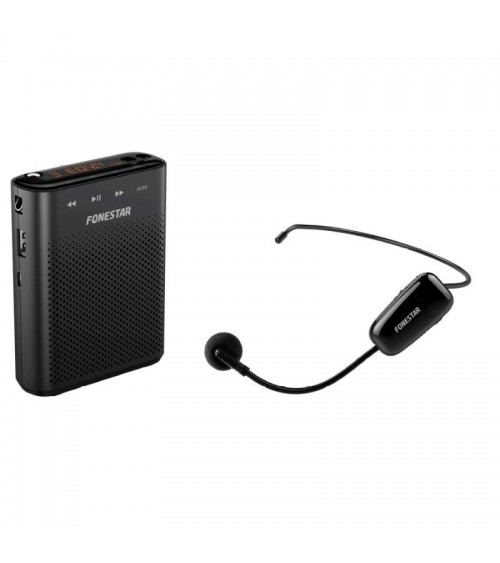 Altavoz amplificador fonestar alta-voz-w30 mic-uhf/ 30w/ 1.0