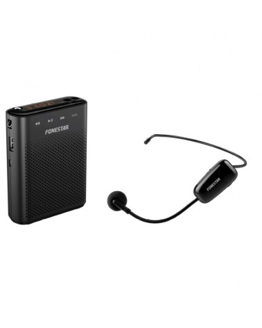 Altavoz amplificador fonestar alta-voz-w30 mic-uhf/ 30w/ 1.0