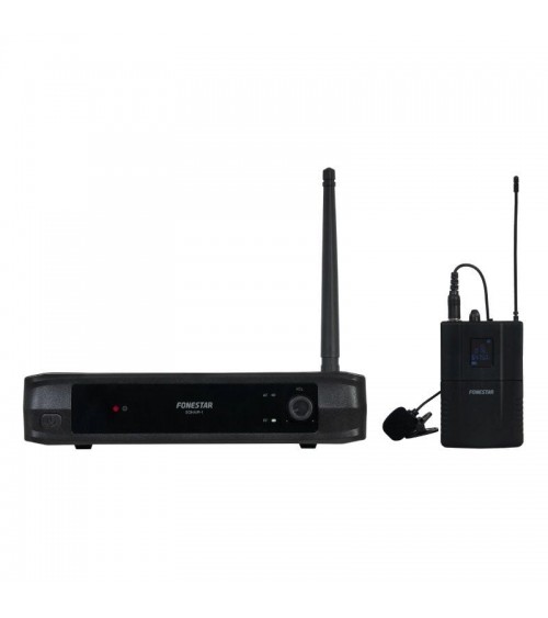 Micrófono inalámbrico de petaca uhf fonestar sonair-1p/ incluye receptor