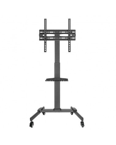 Soporte de pie orientable/ inclinable con ruedas fonestar sts-4244n para tv de 32-65'/ hasta 35kg