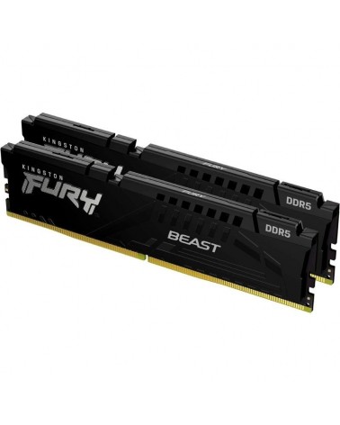 Memoria ram kingston fury beast 2 x 16gb/ ddr5/ 6000mhz/ 1.4v/ cl30/ dimm