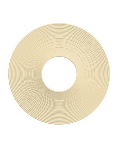 Bobina de cable de teléfono 4c nanocable 10.32.1002-oem/ 100m/ beige
