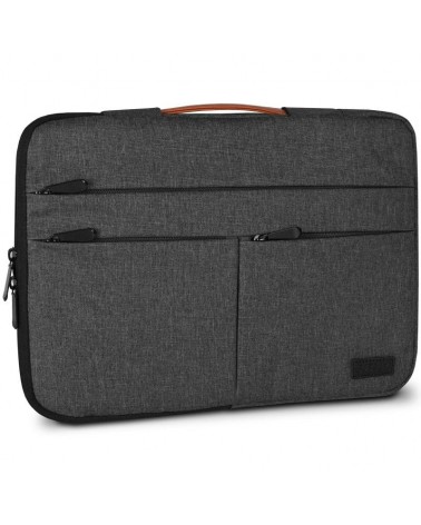 Funda subblim air padding 360 sleeve para portátiles hasta 15.6'/ gris oscuro