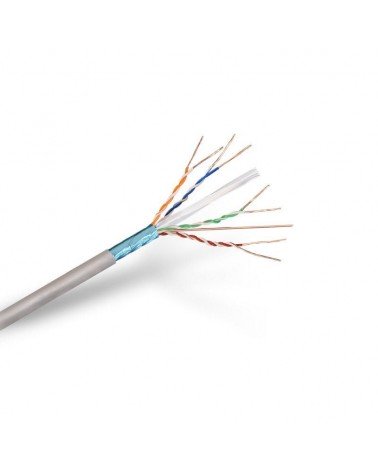 Bobina de cable rj45 ftp aisens a136-0282 cat.6/ 305m/ gris