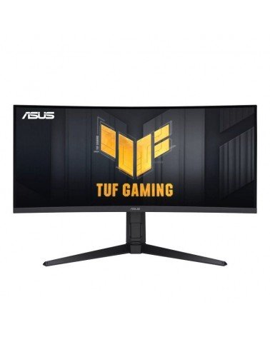 Monitor gaming curvo asus tuf gaming vg34vqel1a 34'/ uwqhd/ 1ms/ 100hz/ va/ multimedia/ negro