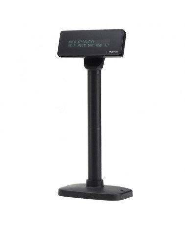 Visor tpv approx appvfd01/ 2 líneas/ usb