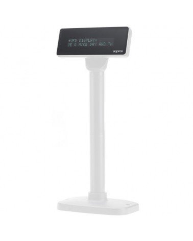 Visor tpv approx appvfd01wh/ 2 líneas/ usb