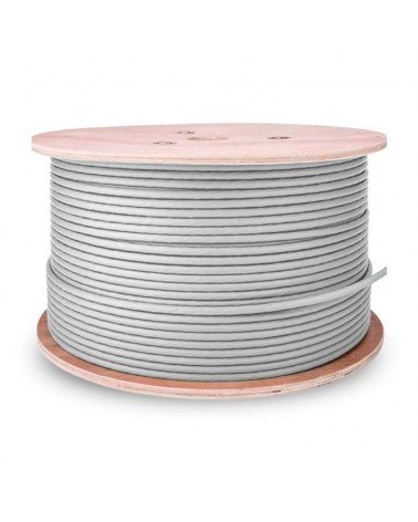 Bobina de cable rj45 utp aisens a135-0743 cat.6/ 500m/ gris