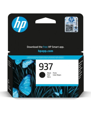Cartucho de tinta original hp nº937/ negro