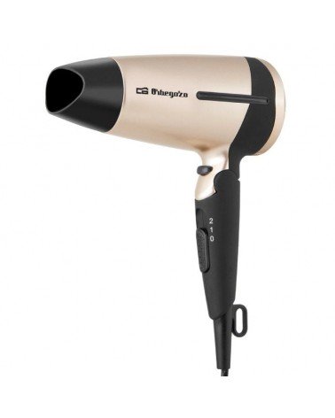Secador orbegozo se-1600/ 1600w/ dorado