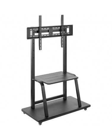 Soporte de suelo con ruedas aisens ft100e-231 para tv de 37-100'/ hasta 150kg