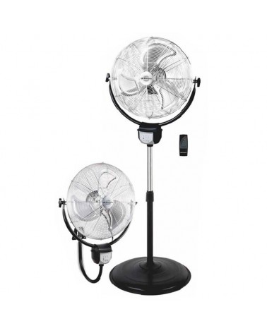 Ventilador 2 en 1 orbegozo pws 3050/ pie/ pared/ 120w/ aspas 120cm/ 3 velocidades