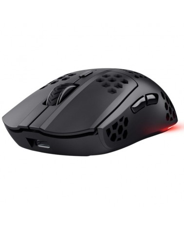 Ratón gaming inalámbrico trust gaming gxt 929 helox/ batería recargable/ hasta 4800 dpi