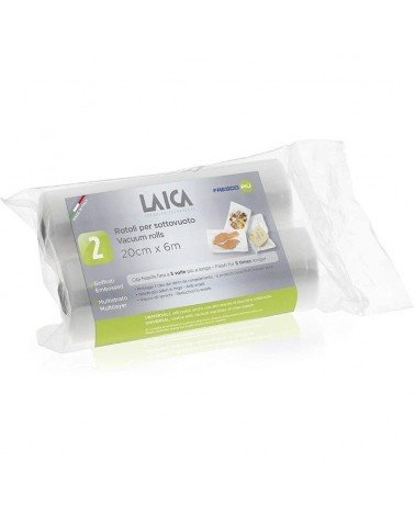 Bolsa para envasar al vacío laica vt3508/ 20 x 600cm