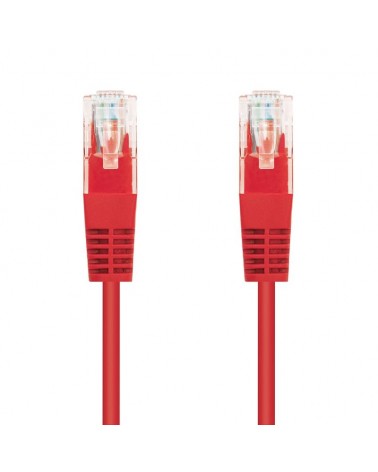 Cable de red rj45 utp nanocable 10.20.0402-r cat.6/ 2m/ rojo