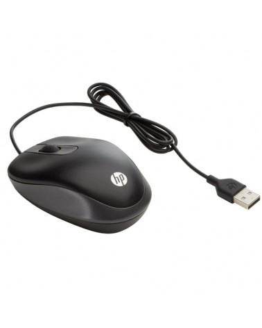 Ratón inalámbrico hp g1k28aa/ hasta 1000 dpi/ negro