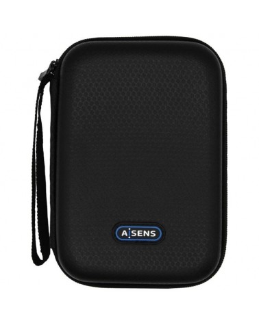Funda para disco externo de 2.5' aisens asbg-001-bk/ negra