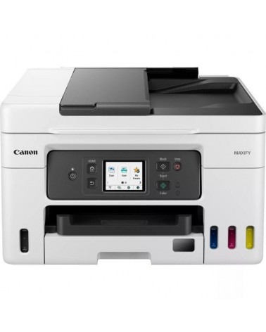 Multifunción recargable canon maxify gx4050 megatank wifi/ fax/ dúplex/ blanca