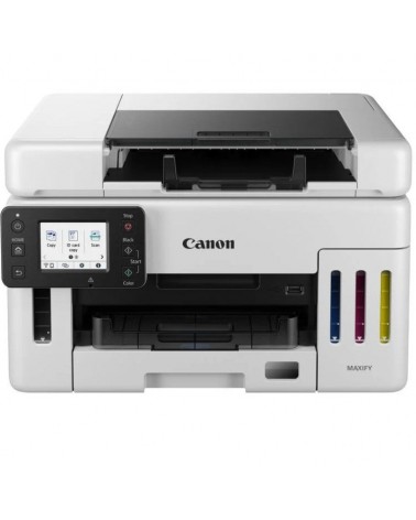 Multifunción recargable canon maxify gx6550 megatank wifi/ dúplex/ blanca