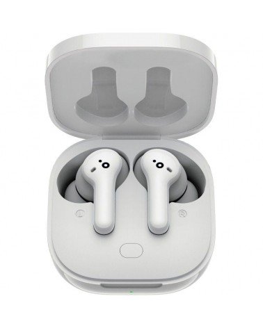Auriculares bluetooth sunstech wavepodsmovewt/ con estuche de carga/ autonomía 8h/ blancos