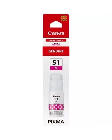 Botella de tinta original canon gi-51/ magenta