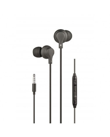 Auriculares intrauditivos daewoo dw2013/ con micrófono/ jack 3.5/ negros