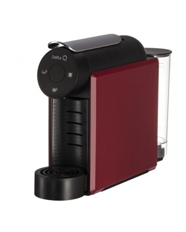 Cafetera de cápsulas delta mini qool/ roja
