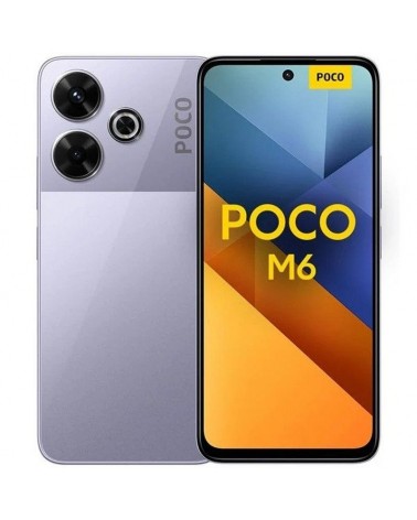 Smartphone xiaomi poco m6 6gb/ 128gb/ 6.79'/ púrpura