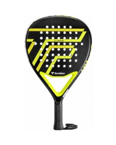 Pala de pádel tecnifibre wall breaker 355/ amarilla  y negra