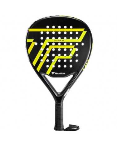 Pala de pádel tecnifibre wall breaker 360/ amarilla  y negra