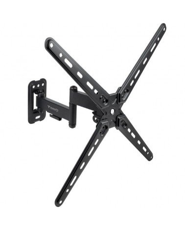 Soporte de pared extensible/ giratorio/ inclinable tooq lp1356tn-b para tv de 13-55'/ hasta 25kg